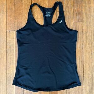 ASICS Women's Black Racerback Running Tank, M